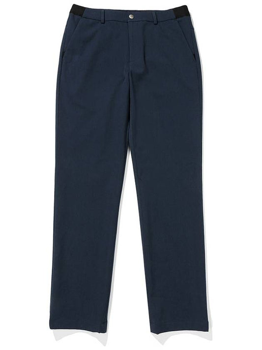 Brushed straight pants NAVY MAN - MALBON GOLF - BALAAN 1