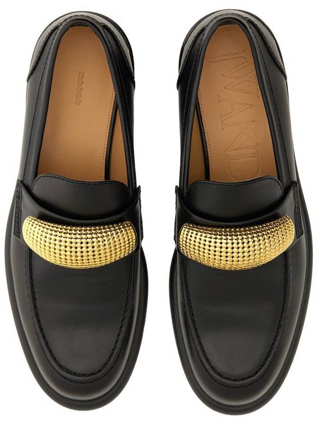 applique detail leather loafers ANW42045A19230 - JW ANDERSON - BALAAN 7