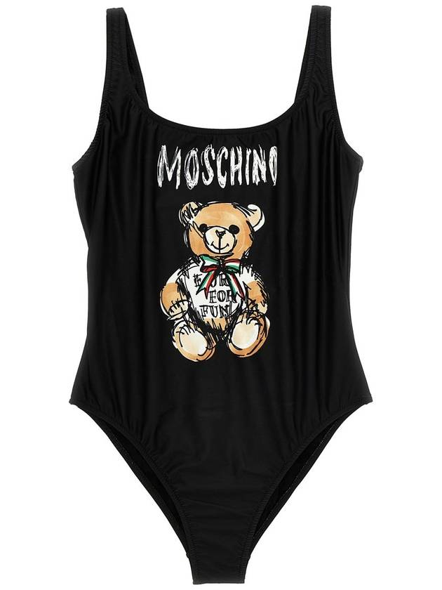 Bikini Swimsuit A420305761555 Black - MOSCHINO - BALAAN 2