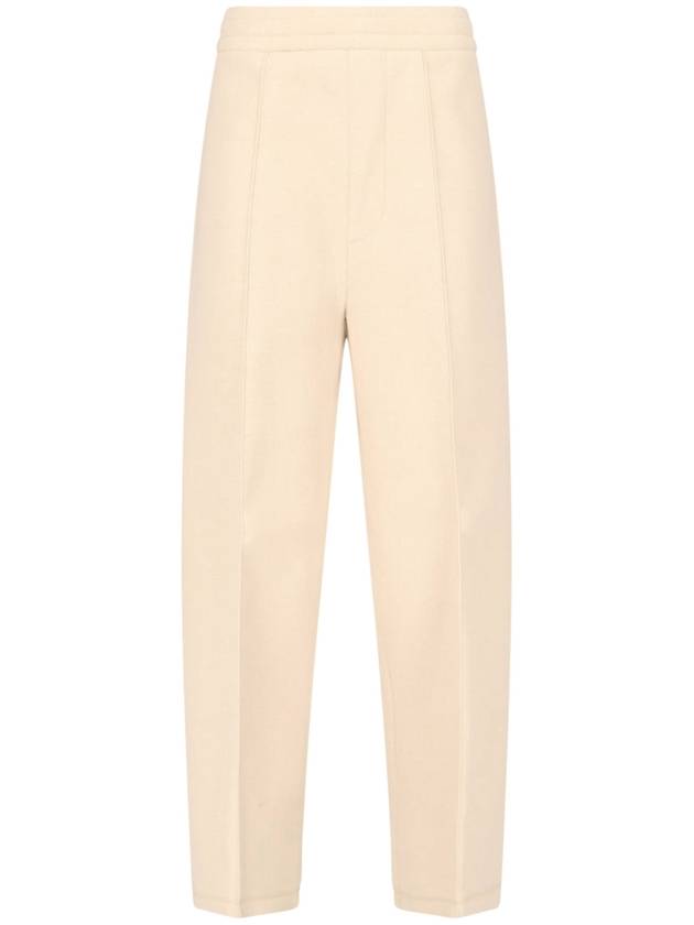 Ami Trousers Beige - AMI - BALAAN 1