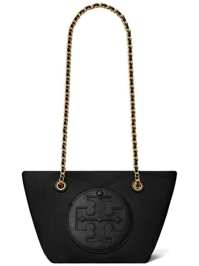 Women's Ella Nylon Tote Bag Black - TORY BURCH - BALAAN 2