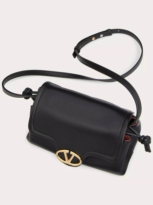 V Logo 1960 Nappa Leather Mini Black - VALENTINO - BALAAN 5