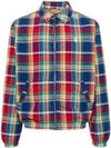 The Bayport Madras Check Zip-Up Jacket - POLO RALPH LAUREN - BALAAN 2