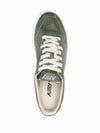 Medalist Leather Low-Top Sneakers Green - AUTRY - BALAAN 4