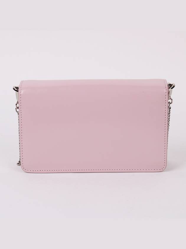 Triangular logo brushed mini cross bag 1BD307 - PRADA - BALAAN 4