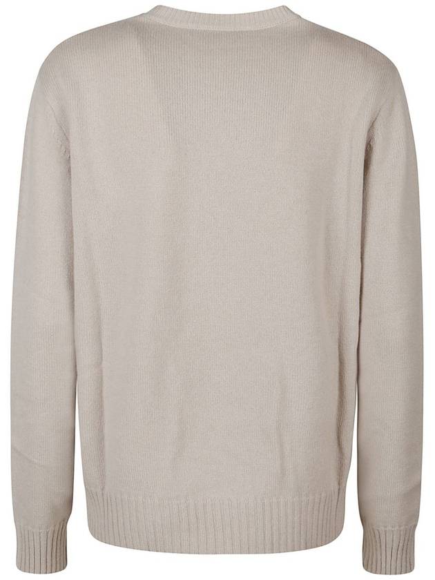 Viglio crew neck long sleeve knit top sand - MAX MARA - BALAAN 3