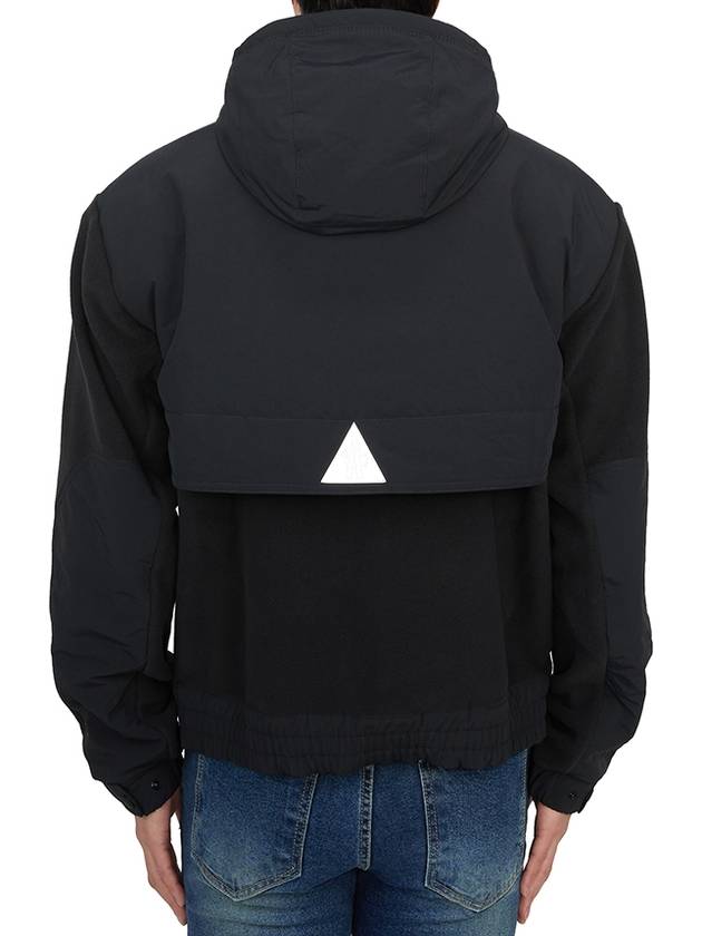 Grenoble Zip Up Hoodie Black - MONCLER - BALAAN 4