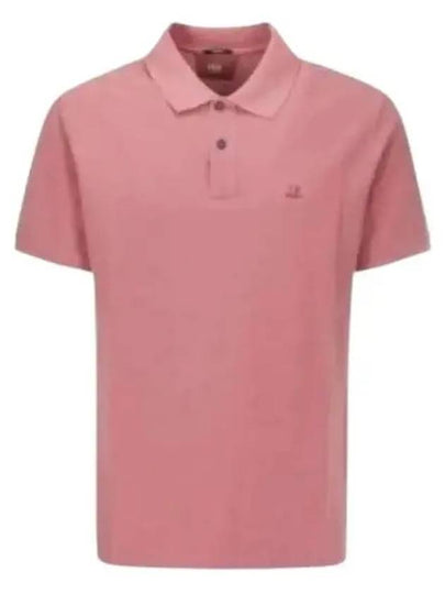 24/1 Piquet Resist Dyed Polo Shirt Pink - CP COMPANY - BALAAN 2