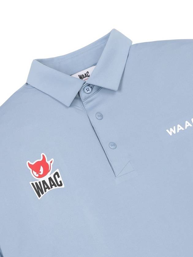 Men PLAYER′S EDITION Red Emblem SS Polo - WAAC - BALAAN 3