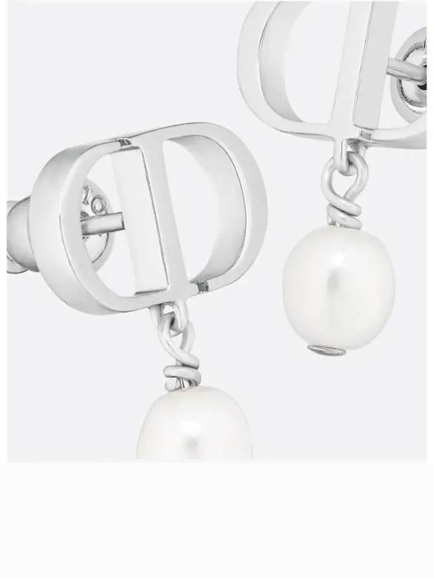 Women's Petit CD Earrings Silver - DIOR - BALAAN 3