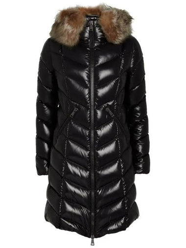 MARRE 999 black women s long padded jacket - MONCLER - BALAAN 1