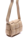 Candy Cassette Padded Mini Cross Bag Beige - BOTTEGA VENETA - BALAAN 4