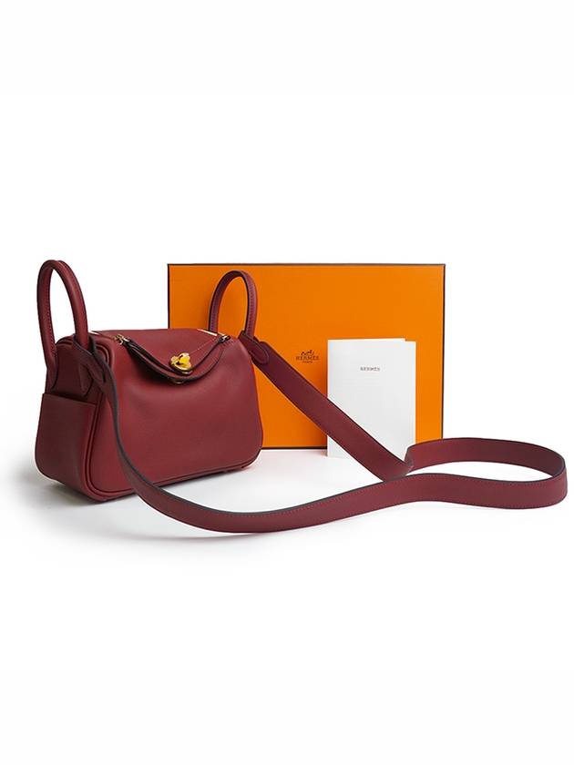 Lindy Cross Bag Rouge - HERMES - BALAAN 2