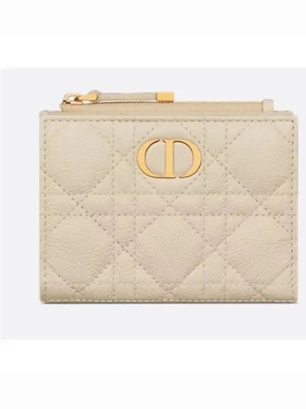 Caro Dahlia Half Wallet Ivory - DIOR - BALAAN 2