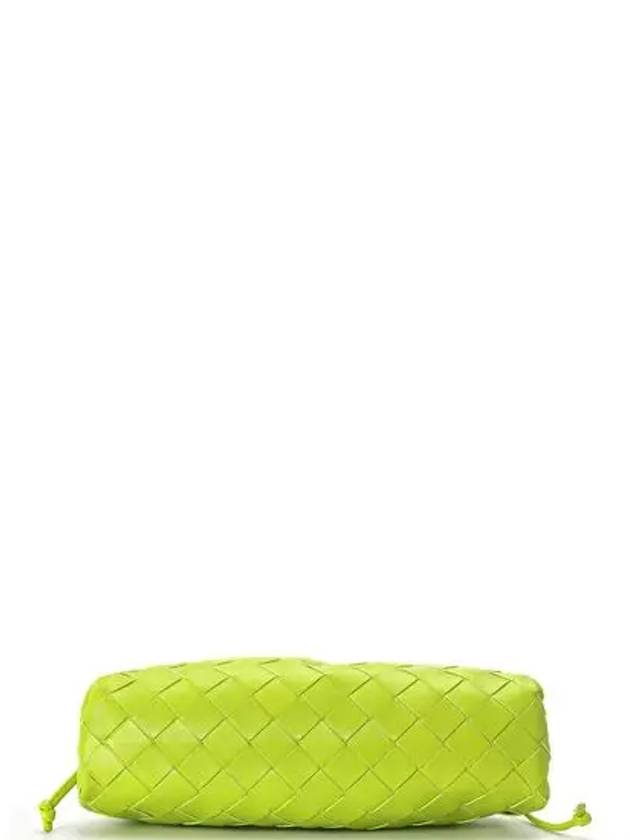 Bottega Veneta Weaving Clutch and Cross Bag 22 Green 585852VCPP17302 - SAINT LAURENT - BALAAN 4