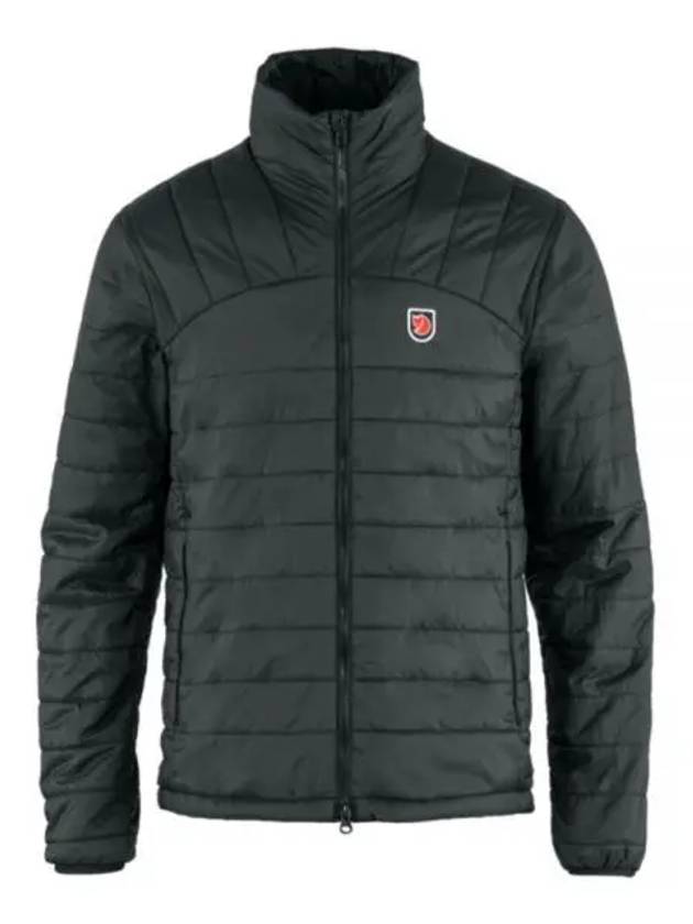 Men's Expedition X-Latt Padded Zip-Up Jacket Black - FJALL RAVEN - BALAAN 2