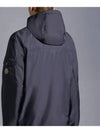 Etiache Rain Hooded Zip Up Blue - MONCLER - BALAAN 5