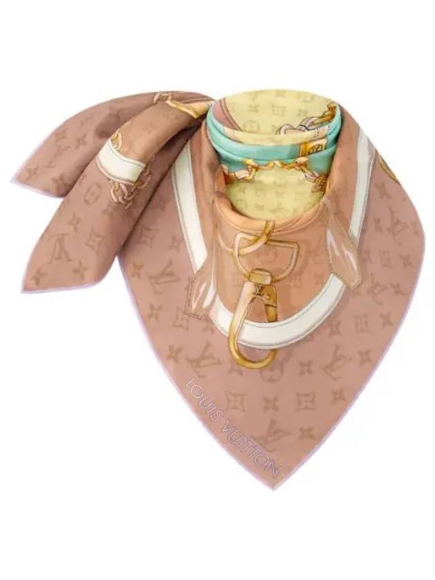 Flower and Strap Square 70 Beige M79924 - LOUIS VUITTON - BALAAN 2