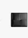 Intrecciato Cassette Half Wallet Black - BOTTEGA VENETA - BALAAN 2