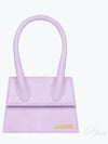 Le Chiquito Moyen Signature Tote Bag Lilac - JACQUEMUS - BALAAN 2