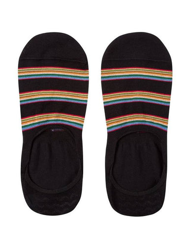 Signature Striped Socks Black - PAUL SMITH - BALAAN 1