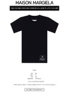 Men's Icon Print Short Sleeve T-Shirt Black - MAISON MARGIELA - BALAAN 3