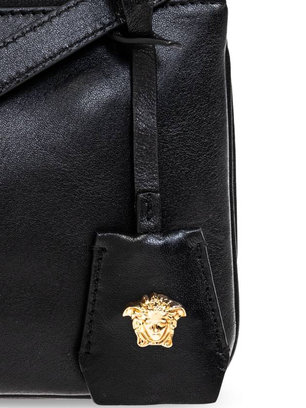 Versace Leather Shoulder Bag, Women's, Black - VERSACE - BALAAN 6