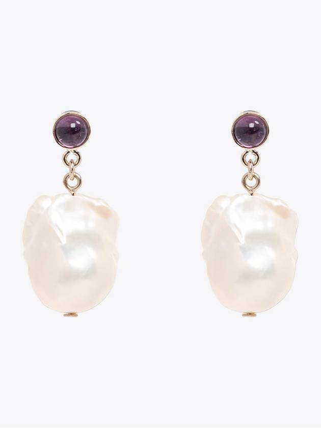 Darcey Pearl Earrings Silver - CHLOE - BALAAN 2