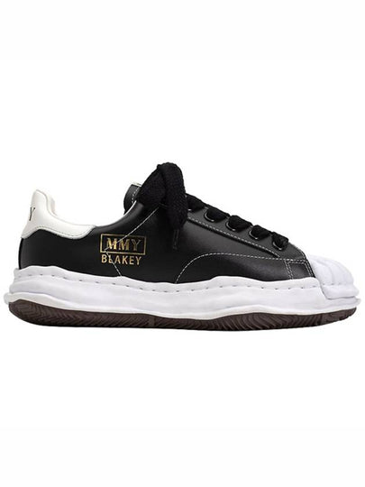 Blakey Logo OG Sole Low Top Sneakers Black - MAISON MIHARA YASUHIRO - BALAAN 2