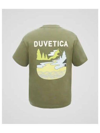 Toqua Khaki Unisex Top - DUVETICA - BALAAN 1