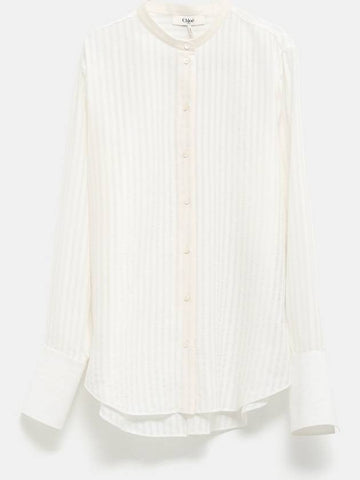 Collarless Shirt - CHLOE - BALAAN 1