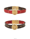 M6268E Bracelet LV Circle Reversible Double Sided - LOUIS VUITTON - BALAAN 1