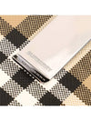 Vintage Check Money Clip Card Wallet Archive Beige - BURBERRY - BALAAN 5