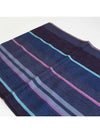 Men's City Stripe Wool Muffler Navy - PAUL SMITH - BALAAN 5