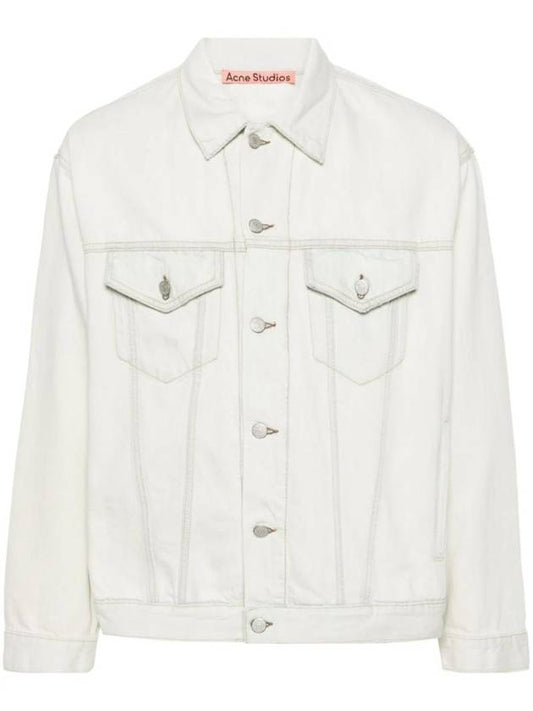 Distressed Panel Denim Jacket Blue - ACNE STUDIOS - BALAAN 1