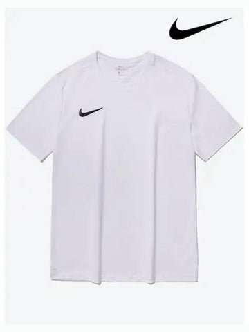 Dry fit swoosh short sleeve t shirt BV6708 white domestic product GPV224012375934 - NIKE - BALAAN 1