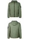 Loom Woven Chambers R-Nylon Down-TC Packable Jacket Green - STONE ISLAND - BALAAN 5