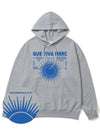 Viva MSRC Vivid Blue Overfit Hoodie Gray - MONSTER REPUBLIC - BALAAN 1