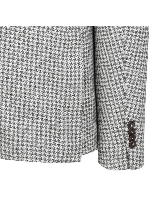 Men's Houndstooth Check Jacket MMJAL5T10 443 - AT.P.CO - BALAAN 5