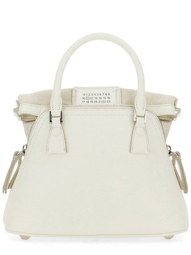 5AC Classique Micro Tote Bag White - MAISON MARGIELA - BALAAN 2