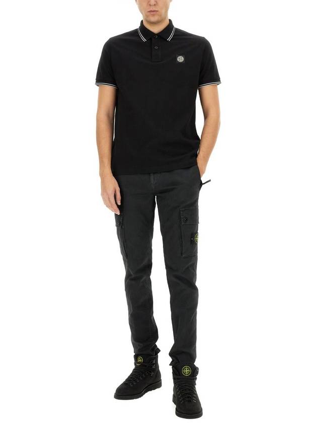 Stone Island Polo With Logo - STONE ISLAND - BALAAN 2