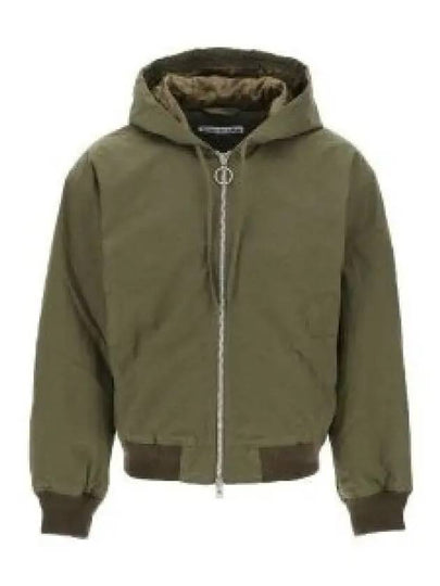 Ripstop Padded Jacket Olive - ACNE STUDIOS - BALAAN 2