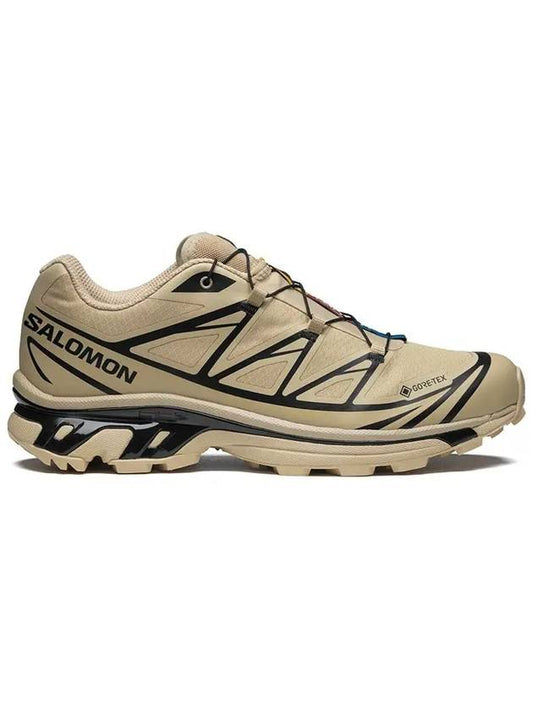 XT 6 Gore-Tex Low-Top Sneakers Black Beige - SALOMON - BALAAN 2