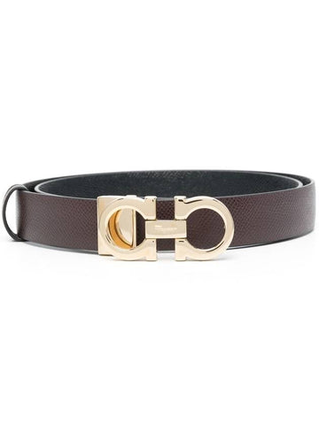 FERRAGAMO GANCINI  REVERSIBLE BELT 25mm - SALVATORE FERRAGAMO - BALAAN 1