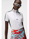 Women's Pip Polo Shirt White - J.LINDEBERG - BALAAN 6