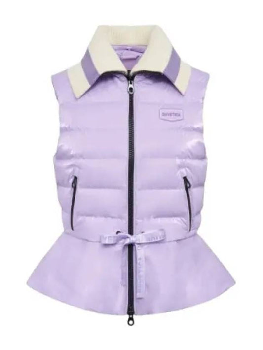 Samona Light Violet Women s Vest - DUVETICA - BALAAN 1