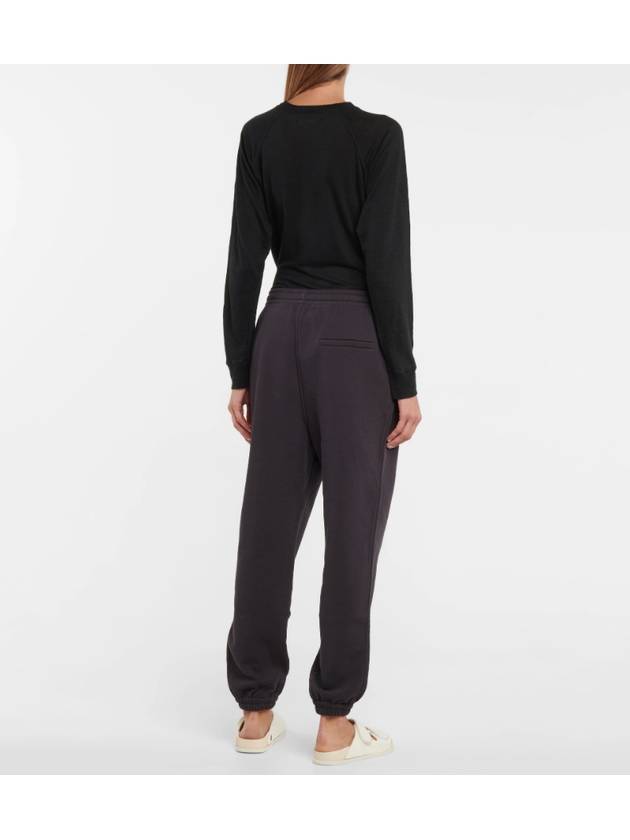 Maloni embossed cottonblend jersey track pants - ISABEL MARANT - BALAAN 7