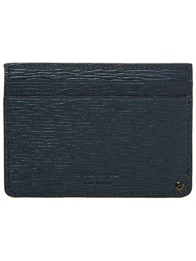 Revival Card Wallet Navy - SALVATORE FERRAGAMO - BALAAN 5