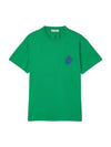 Anchor Patch Cotton Short Sleeve T-Shirt Green - JW ANDERSON - BALAAN 1