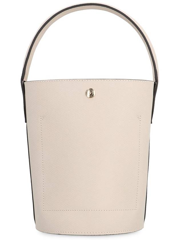 Epure Leather Bucket Bag White - LONGCHAMP - BALAAN 5